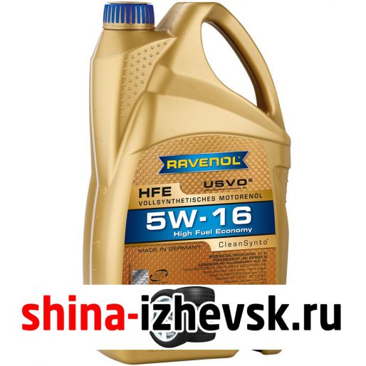 Моторное масло для автомобиля Ravenol HFE 5W16 4л в Ижевске